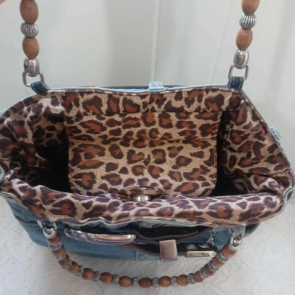 Demin Jeans Purse - Picture 6 of 8